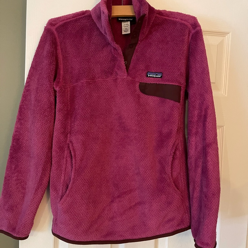 Patagonia Purple Fleece Pullover
